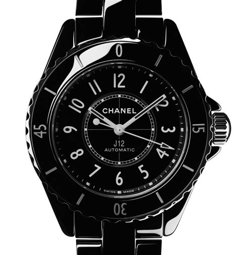 black rubber chanel watch|Chanel J12 Black Ceramic and Rubber Unisex Watch H0681.